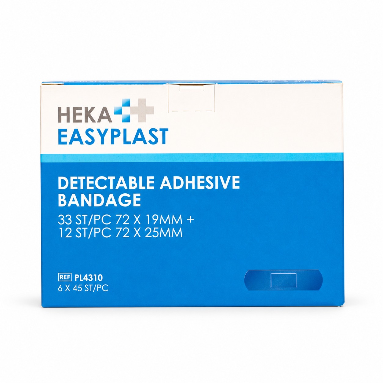 Heka EasyPlast PL4310: blauwe detecteerbare navulling